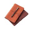 Caderno A6 Estilo Europeu Literário Exquisito Retrô para Negócios Diário de Viagem com Cordão de Amarrar Papel Kraft Japonês Coreano Personalizado