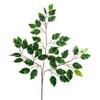 Flor artificial planta verde atacado 42 folhas haste vermelha verde nórdico luxo leve casamento decoração de casa flor seca planta em vaso parede