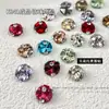 K9 Arte de Uñas Diamante Bola Joyería Celebridad de Internet Destello Alta Calidad Lujo Ligero Multifacético Vidrio Cristal Pila Taladro Joyería para Uñas