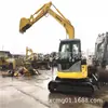 Excavadora pequeña PC78US máquina de gancho PC78US-6 PC78US-8 excavadora Komatsu de segunda mano