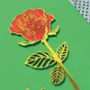Marcador de Página Metálico de Flor Ins Literário Marcador Vazado de Alto Valor Para Alunos do Ensino Fundamental e Médio Decoração Clipe de Página de Leitura Material de Papelaria