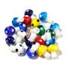 Cuentas Sueltas de Hongo Glaseado de Colores Cuentas Pequeñas de Hongo Glaseado Antiguo Accesorios para Joyería DIY