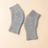 Joelheiras de Malha 100% Caxemira Pura de Moldagem Única para Homens e Mulheres, Joelheiras Espessadas de Cor Pura Estendidas, Leggings Quentes