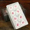 Rosas Austin Eternas Nivel A 8 o 10 piezas Regalo de San Valentín Cumpleaños Ramo Hecho a Mano DIY Caja de Regalo Venta al por Mayor