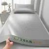 Esterilla refrescante de seda de hielo de artemisa para dormitorio estudiantil, colchoneta suave plegable individual para dormitorio universitario, esterilla lavable a máquina para aire acondicionado, esterilla de verano