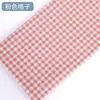 Nueva tela de poliéster-algodón para ropa y textiles del hogar, tela de cuadros, scrunchies, ropa de bebé, estampado de pata de gallo, bolsos, manteles, material a cuadros