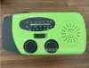 Radio de Manivela de Emergencia, Radio Meteorológica Portátil, Alimentada por Energía Solar, con Función de Alarma SOS