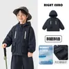 Chaqueta impermeable para exteriores YOOOU para niños, modelo de primavera y otoño, nueva ropa infantil 2026, top de otoño para niños pequeños, moderno