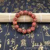Pulsera de mano de resina directa de fábrica con cuentas de Dragón Fénix, palabras talladas, cuentas de bendición de Buda, puesto de venta, pulsera al por mayor