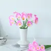 Lírio-do-calla Pu Flor Artificial Decoração de Casa Ornamento de Flor Falsa Toque Realista Casamento Atacado Flor Seca Arte Artificial