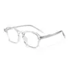 Gafas Lisas Personalizables Anti Luz Azul para Hombres y Mujeres con Pines de Gorra 88650 Monturas Planas Poligonales de Moda