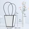 Maleta de Kraft para Empaque de Ramo Venta al por Mayor Floristería Materiales de Empaque Floral DIY Empaque de Ramo Bolso de Mano para Flores