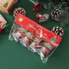 Decoraciones navideñas transfronterizas, colgantes de campanas para árbol de Navidad, adornos para árbol de Navidad, colgantes de escena ambiental, arreglos ambientales