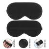 Mascarilla de Ojos de Seda que Bloquea la Luz y No Presiona los Ojos, Doble Cara de Seda de Morera con Logo, Mascarilla de Dormir de Seda, Antiácaros, Material Protector para los Ojos, Ligera y Delgada