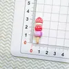 Palillos de Fruta Tanghulu de Color Sólido Adorno de Resina Accesorios Pegamento de Crema DIY Pinza para el Cabello Colgante para Funda de Teléfono
