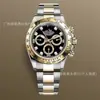Comercio Electrónico Transfronterizo Popular Daytona Tres Ojos Seis Pines Reloj Mecánico Cronógrafo Multifunción Luminoso Acero Inoxidable Correa Calendario