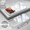 Adequado para Capa de Celular Xiaomi 17Promax, Capa Protetora Simples de TPU Transparente Galvanizado para Redmi K90Promax com Cobertura Total