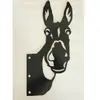 Adornos Metálicos al por Mayor Creativos de Burro Silueta Animal Dinosaurio para Exteriores con Enchufe para Estaciones Independientes Transfronterizas