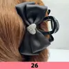 Princesa a la fuga Dulce Lazo de Satén Pinza de Agarre Elegante Clip de Agarre para el Cabello Clip para la Cabeza Clip para el Cabello Clip de Tiburón Accesorios para el Cabello