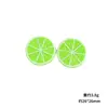Simulación de Rodajas de Fruta de Pitaya y Kiwi Accesorios de Resina Pegamento de Crema para Manualidades Funda de Teléfono Pinza para el Cabello Pegatina Materiales