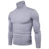 AliExpress outono e inverno novo suéter masculino comércio exterior gola alta pulôver suéter masculino casaco manga longa camisa base