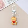 Chaveiro Personalizado Pingente Urso Manteiga Fofo Pequeno Presente Pingente Bolsa Escolar Estudante Pequeno Presente Chaveiro Casal