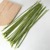 Hastes de Flores Artificiais, Hastes de Rosa Antúrio Vermelho, Hastes Retas, Arame de Ferro para DIY, Hastes de Flores Moldadas por Injeção Revestidas com Cola, Materiais e Acessórios para Artesanato com Flores