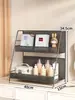 Prateleira de armazenamento para mesa de trabalho, prateleira de lanches para mesa de jantar, porta-copos para sala de estar, prateleira de armazenamento para penteadeira de quarto, prateleira de armazenamento multicamadas para cozinha