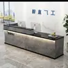 Balcão de bar, balcão de caixa, balcão de recepção, balcão de serviço, balcão de bar comercial simples e moderno disponível