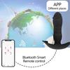 Vibrador invisible para mujer, simulación de pene, teléfono móvil, aplicación inteligente, control remoto, huevo telescópico, dispositivo femenino