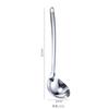 Cuchara para Sopa de Acero Inoxidable 304 Colador Cuchara para Olla Caliente Cuchara para Sopa Gachas Cuchara para Gachas Mango Largo Cuchara para Sopa Cocina Casera Cuchara para Sopa Cuchara para Sopa Derrame de Sopa