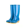 Em nome do frete grátis sapatos de chuva antiderrapantes de cano alto para mulheres atacado sapatos de proteção para o trabalho sapatos de borracha quentes botas de chuva para trabalho na cozinha sapatos aquáticos para mulheres