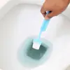 Cepillo para inodoro curvo en forma de S con mango largo para no tener puntos ciegos, limpiador de grietas para baño doméstico, en stock para venta al por mayor