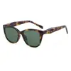 Cx2188 Nuevas Gafas de Sol Retro Estilo Europeo y Americano Montura Grande Tendencia Esenciales para Mujer Influencer Estilo Callejero Gafas de Sol Lisas para Viajeros