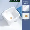 Fregadero de Cerámica para Fregona de Balcón, Cubeta para Fregona de Piso, Fregadero de Pie para Fregona Doméstica de Baño