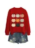 Nove estampas diferentes de abóbora 6 comércio exterior transfronteiriço Amazon atacado feminino solta casual plus size moda moletom