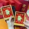 Decoración de Marco de Espejo para Atraer la Fortuna de Oro Puro 999, Riqueza de Todas las Direcciones, Decoración de Oficina, Regalos en Stock al por Mayor