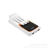 Kit de Cargador con Pantalla Digital de 22.5W de Media Pantalla con Capacidad de 10,000 mAh, Incluye 3 Cables, Capacidad de 20,000 mAh, 30,000 mAh, 50,000 mAh, 80,000 mAh