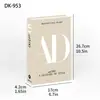 Livro Falso Estilo Ins de Cidade Minimalista Moderno Adereço de Dobra de Livro Livro de Simulação Ornamentos de Livro Modelo de Encaixe Suave Livro de Decoração de Sala Modelo