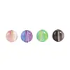 Cuentas Redondas de Resina Transparente de Colores Brillantes Cuentas Sueltas Pulsera Tejida a Mano para Manualidades Cuentas para Bolsos de Cadena Cuentas Brillantes Venta al por Mayor