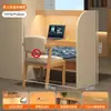 Escritorio Doble para Computadora, Escritorio Móvil que se Puede Colocar Sobre la Cama, Escritorio y Silla Inmersivos para Estudiar