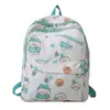 Mochila Escolar Estudiante de Secundaria Mochila Casual Serie de Cumpleaños Escuela Secundaria Ins Lindo Dibujo Animado Estudiante de Primaria Mochila de Gran Capacidad