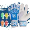 Fútbol Portero Portero Transpirable Niños Estudiantes de Primaria Protección para Dedos Antideslizante Profesional Adulto Equipo Ropa de Entrenamiento Guantes Resistentes al Desgaste