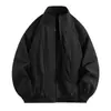 Chaqueta de Otoño Transfronteriza Marca de Moda para Hombre Cálida Transpirable Gama Alta Cuello Alto Simple Versátil Nueva Tendencia en Chaquetas para Hombre