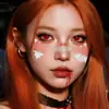 Pegatinas de tatuaje facial de Halloween con papel de aluminio plateado, con diseños de murciélago, estrella y cruz, adecuadas para fiestas de cosplay y sesiones de fotos, impermeables y transferibles