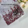 Diamantes Sueltos Ss4 Ab Rhinestones en Forma de Abanico King para Uñas, Rhinestones Super Brillantes en Forma de Abanico, Rhinestones Redondos de Vidrio Iridiscentes Aurora con Base Plana