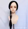 Movie Magic Bruja Mala WICKED Trenza Negra cosplay Peluca Micro Rizada Peluca de Cabello Largo cos Peluca