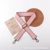 Nuevo Correa Ancha de 3.8cm Colorida Degradada Engrosada para Hombro Único Cruzada Larga Accesorios de Bolso para Mujer Correa Transfronteriza