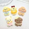 Novo Produto Cachorrinho Fofo Artificial Acessórios de Resina DIY Criativo Feito à Mão Grampo de Cabelo Elástico de Cabelo Pingente Material para Joias