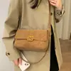 Bolsa Feminina Maillard Estilo Outono Nova Moda para o Trabalho, Bolsa de Ombro, Bolsa de Ombro Versátil de Alta Qualidade, Bolsa Transversal